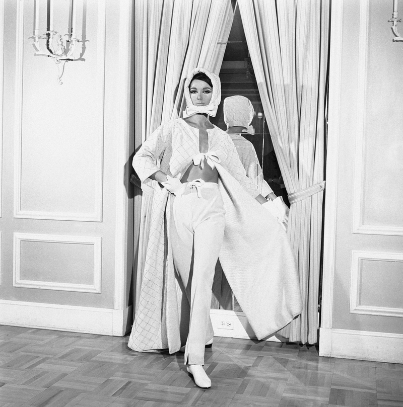 Illustration for article titled André Courrèges Defined the Shape of Space Age Fashion